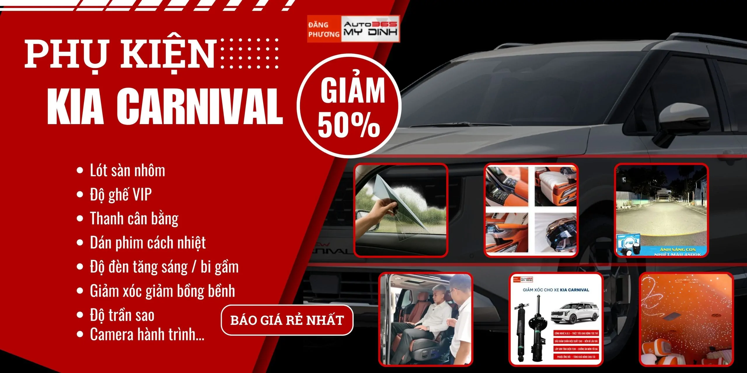 Tổng Hợp Phụ Kiện Kia Carnival [Đầy đủ Và Giá Rõ Ràng Nhất]